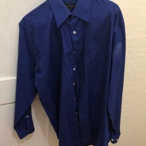 Royal blue shirt